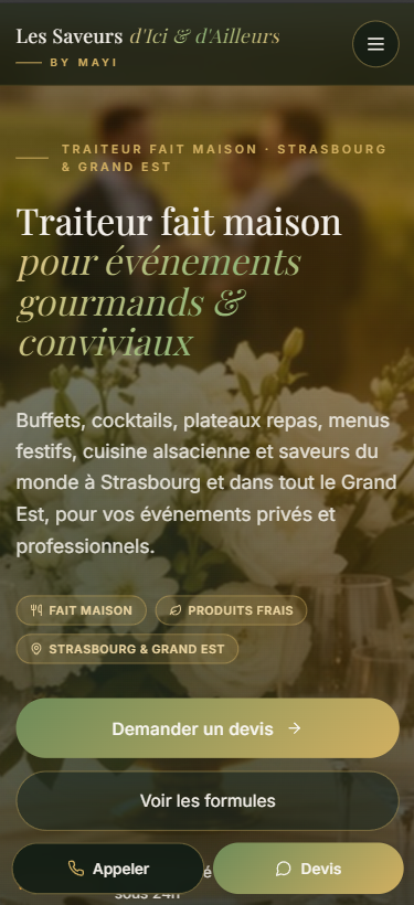 Mobile Les Saveurs d'Ici et d'Ailleurs